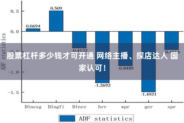 股票杠杆多少钱才可开通 网络主播、探店达人 国家认可！